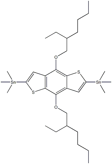  (4,8-双((2-乙基己基)氧基)苯并[1,2-b:4,5-b]二噻吩-2,6-二基)双(三甲基锡)